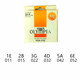 Olympus Olympia Box Electric Guitar String Strings Folk Strings Caderas de guitarra acústica Cadenas de guitarra cuerdas HQA-1047 (010-047)