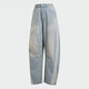 Pantalones para mujeres Adidas Clover 2025 Spring Nuevo producto de ancho de ancho de ancho de nivel ancho Pantalones de escimitación JX9212 JX9214 Dark Blue_gradial 27