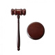 Judge Zuo Zhixun's hammer auction hammer court script solid wood hammer catching week props bidding trial lawyer's hammer court gavel base + hammer
