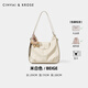 Cinvai/Krose official website bag women's bag 2025 new shoulder bag crossbody bag tote bag commuting to give girlfriend high-end gift White beige [small c/k women's bag Chinese Valentine's Day gift]