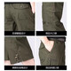 Sommer Camouflage Work Shorts Herren losen lockerer Legly-Sportsport-Baumwollmitte Trendy Marke Kumpelhose Dunkelgrau