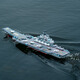 JJR/C2025 nouveau modèle de porte-avions jouet de navire de guerre télécommandé peut lancer un navire Liaoning grand cargo hors-bord destructeur de canon à eau S16 peut pulvériser de l'eau version électrique unique
