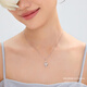 Lukfook Jewelry Wedding Gift Platinum 950 Single Love Platinum Women's Pendant Not Excluding Necklace Price Approximately 1.87 Grams