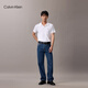 Calvin KleinJeans25春夏男士ck双面用商务绅士休闲针扣腰带皮带礼物4G7029G