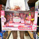 Ya xiaoxing Sound- und Licht -Registrierkasse -Set Simulation Scan Supermarkt Kassierer Einkaufswagen Spielen Kinderspielzeug 38541 Convenience Store Clear Cart Cart Set