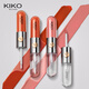 KIKO show same style Mingcai double-ended lip glaze 103 nude color non-stick cup non-fading lipstick lipstick birthday gift