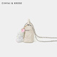 Sitio web oficial de Cinvaikrose Small C/K Bag Women's Bag 2025 New Diamond Chain Bag Bagbody Bagbody Bag Bag Bag Beige White