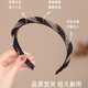 Dongyi carefully selected hairbands for women, high-end headbands for going out, high-head headbands with baby's breath, students' face-washing hairpins with teeth to prevent slipping off