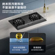 VATTI (VATTI) national subsidy 20% gas stove natural gas embedded desktop first-level energy efficiency 5.2kW fierce fire gas stove double stove stove i10071B natural gas product
