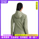 
KAILAS sports outdoor hooded windproof and water-splashing elastic mountain hiking soft shell jacket women's style wind pine green XS