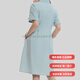 Fila Emerald Serie Solid Color Fashion Loose Casual Polo Hals kurzärärmiges Kleid für Frauenstil Dreamwachen Grüne Mode Traumwachen grün 3xl