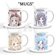 Honneur des rois Xi Shi Gongsun Li Yu Ji Ji Xiaoman Q Version Fan Coffee Cup Milk Cup Ceramic Cup Cup XR2677 Yunying-Baibiao Mug exquis [tasses]