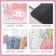 Fansong Creative 2025 Einfacher Text Maus-Pad für Männer und Frauen Büro Laptop Keyboard Pad Minimalist Style Anti-Rutsch-Pad-Maus-Pad-Bürospiel kleines Quadratmausträger MV-1478 4mm 260x210mm