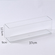 Yonghuan Andere Aufbewahrungsboxen transparente Acrylküchen -Stäbchen -Kosmetik Workstation Schreibwarengröße großer rechteckiger hoher Pumpe 4877 Seiten U Transparent Korb mittelgroß 1 pt hohe transparent