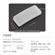 Brille Accessoires Gläser Box Fahrer Sonnenbrille Clip Box Gläsern Sonnenbrille Clip Box White Matt Box Transparent Box