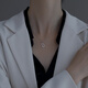 Laomiao 925 sterling silver gourd necklace for women 2025 new ins style imitation pearl spring and summer collarbone chain best friend two-person style gourd pendant necklace