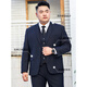 Mu Shi Lang plus fattening loose slimming large size men's suit business banquet groom groomsman thin suit dress