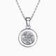 Pt.Charm platinum pendant female personality vast star pendant gift for girlfriend pt950 platinum pendant ready stock national inspection certificate 2.9-3g