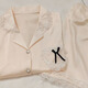 Zipjbx Ice Silk Pyjamas für Frauen im Sommer dünne süße Liebe Spitze Kurzarm Shorts Sommer High-Value-Heimkleidungsset-YFY-9901 M [Vorgeschlagen 80-100Jin [Jin gleich 0,5 kg]]