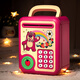 Disney Strawberry Bear Piggy Bank Kinder intelligentes Passwort lock