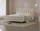 Gu Jiajia Gu Jia B1020 Zhenai Cream Style Le cuir grand lit M1098 Mattreux en latex Double Sleeping Store Mattress M1098 1800 mm * 2000 mm