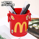 Cute creative pen holder retro high-looking personalized ornaments student desktop office stationery jewelry storage box white