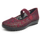 Zulijian Master old Beijing cloth shoes for summer women's shoes lightweight breathable mother shoes for middle-aged and elderly women's sandals for elderly people breathable mesh shoes for anti-slip soft sole one-foot step-stripping shoes - red 7170 35 old Beijing cloth shoes 2025 new style