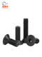 Qilicai 12.9 iron black high-strength countersunk head hexagon screw flat head hexagon bolt M2M4M5M6M8 M2.5*12200 10.9 iron black material