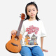 
He Jiagong Ukulele Beginner Beginners and Beginners for Girls' Introductory Vancouver 23-inch Small Guitar Children's Ocean Empire + Accessories + Tuner + Cotton Bag 23-inch