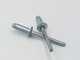 Beyzk Full Fer Opening Type Core Pulling Rivet Round Head Carbon Steel Galvanisé Tirling Rivet Iron Tiler Nail Acier Pulling Nail Straight Fer Round Head 6 * 12250