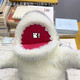 Toya de títeres de tiburón Tóneos de peluche pequeños guantes de tiburón muñeca muñeca puede abrir tu boca a los juguetes engañados extraños y gracios