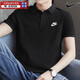 耐克（NIKE）POLO衫男 夏季新款官方舰店高尔夫运动休闲服透气半袖翻领短袖T恤 FN3895-010/黑色新款/正常尺码 M 170/88A