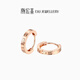 Chaohongji Rose Gold 18K Gold Color Gold Earrings for Women EEK30008243 Yuanling Birthday Gift