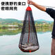 Shushe new grain wheat fish protector for wild fishing portable small quick-drying nano anti-scratch fish net pocket fish basket fishing protective bag easy to store 50cm 1m grain wheat protector + rope