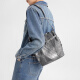 CHARLES&KEITH夏季女包CK2-10782545简约通勤大容量水桶包女包官方旗舰正品 Noir黑色