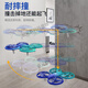 Estudiantes de la escuela primaria Beast Drone Competencia de control remoto de control remoto Drone para competiciones de escuelas primarias y secundarias juveniles. Azul (vea las especificaciones para realizar un pedido, no sujeto a la imagen) modificado de dos paletas [modelo de fotografía aérea máxima] paquete de doble electricidad [total 2 electricidad]