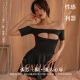 Ropa interior sexy de Yiqingyao tentación sexy sin despegar el uniforme de coqueteo puro para mujeres de pijama