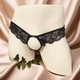 Universelle Männerunterwäsche sexy private Sex Neue Stile Lace-Perspektive Unterwäsche Tanga Paare Paare offener Schritt offener Schritthosen [Männer schwarz + Frauen schwarz] 2 Streifen 2xl 130-140jin [Jin gleich 0,5 kg]