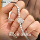 
Zhenggang (ZGO) bracelet for women's light luxury exquisite Sanrio Hellokitty girl girl birthday graduation gift 6136 silver powder