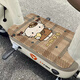 Wanqinshan Carton anneau de soie véhicule électrique Tampons de pied Motorcycle de moto électrique Pédale Pédale Trame de pied Decorative peut être coupée