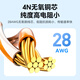 Shengwei extrem dünne Kategorie 6 Netzwerk Jumper Cat6 UTP Gigabit Fertiges Netzwerkkabel Ultra Thin 28AWG Anaerobe Kupfer Twisted Pair 10m LC-15100C