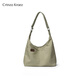 CRTNZO KROEZ light luxury bag women's bag 2025 new shoulder bag women's tote bag birthday Chinese Valentine's Day gift bag green - CK women's bag to send girlfriend wife best friend gifts high-end practical and high-end sense
