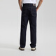 Lee Zhang Linghe endorses 25 autumn and winter new 726 straight-leg non-fading dark blue brushed men's jeans to keep warm dark blue 33