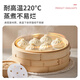 Fresh Life disposable steamer paper food-grade steamed buns steamed bun pad paper non-stick household steamer paper 9cm*350 sheets