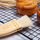 Magic Bean Shenghuo Wool Brush Wooden Handle BBQ Oil Brush Egg Liquid Brush Cake Bread Brush Butter Brush Mooncake DIY Baking Tool Medium Wool Brush 4.5cm