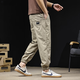 Мэнни Виамон быстро сушат повседневные брюки для мужчин Summer Thin Thin 2025 Новый свободный большой большой спортивный брюк американских спортивных брюк.