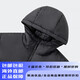 阿迪达斯（adidas）男子轻运动拒水防泼保暖连帽羽绒服 jv6187 M