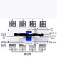Customized copper load isolation switch HGL1000 1250A 1600 2000A Shanghai Renmin 3 4p inside and outside the cabinet HGL- HGL-2000A/3 inside the cabinet