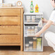 OUOETY Xiaojiejiang Select Storage Cabinet Drawer-type Household Wardrobe Storage Box Plastic Thickened Combined Storage Cabinet Storage E3523 (Deep 47 Width 35 Height 23) Export Model