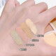 Four-color concealer palette for light makeup, covering spots, acne marks, dark circles, and dark circles. Foundation cream is not easy to fade. Four-color concealer palette*1+powder puff+concealer brush